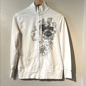 Harley Davidson Women's Zip Up Sweatshirt